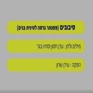 סיבובים - בליווי פסנתר גרסה לטינית (בנים)